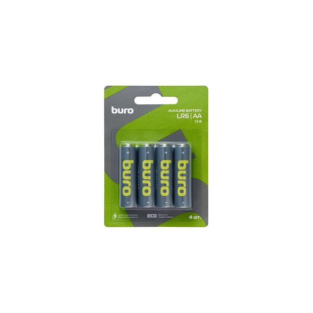 AA Батарейка Buro Alkaline LR6, 20 шт. 2900мAч фото 1
