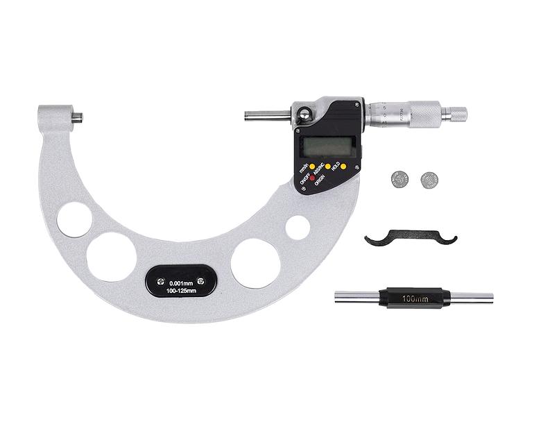 Микрометр гладкий МКЦ- 125 0,001 электр. 4-кн. IP54 ЧИЗ с поверкой фото 1