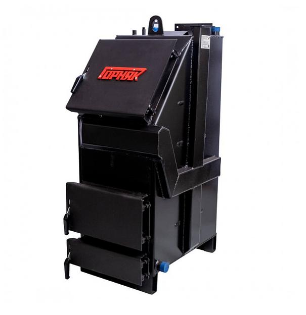 Котел длительного горения «Горняк» КСВм-15 (до 150 м²) с очистными колосниками фото 1