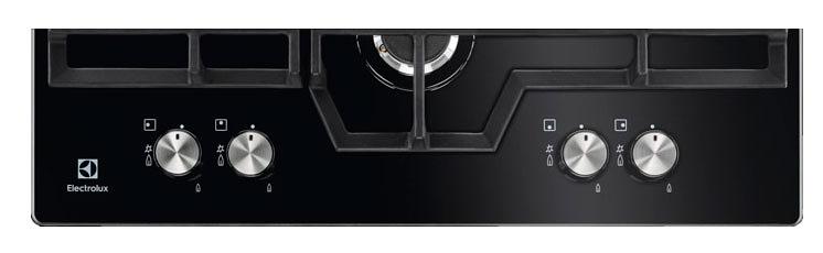Газовая варочная поверхность Electrolux KGG6456K черный фото 7