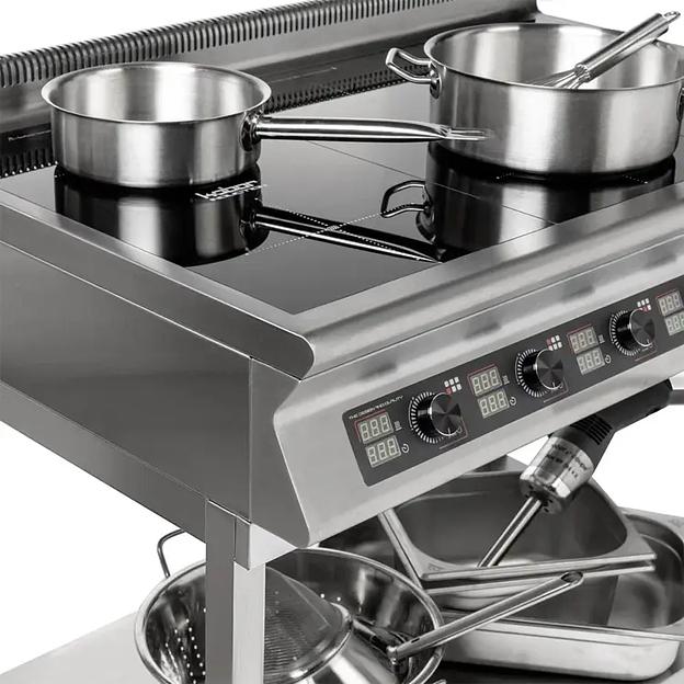 Плита индукционная настольная 6 конфорок Кобор I7-6T фото 10