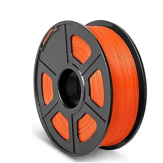 Филамент NVPRINT PETG Orange для 3D печати диаметр 1.75мм длина 330 метров масса 1 кг фото 1