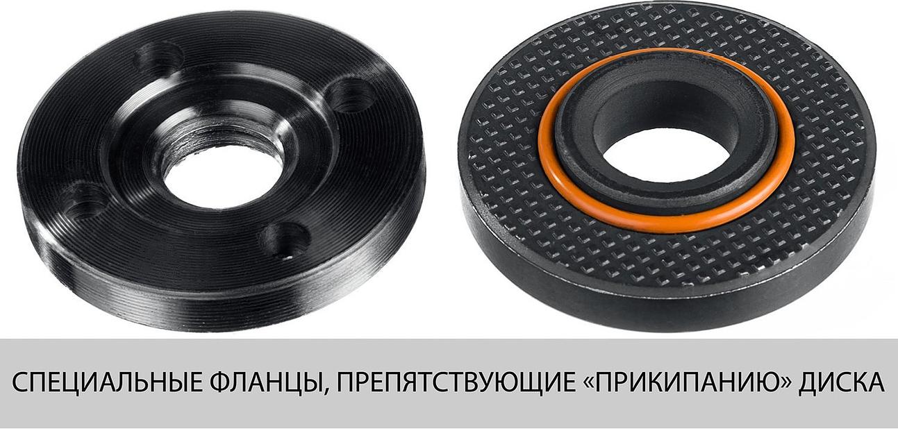 Углошлифовальная машина Зубр УШМ-115-805 800Вт 11000об/мин рез.шпин.:M14 d=115мм фото 5