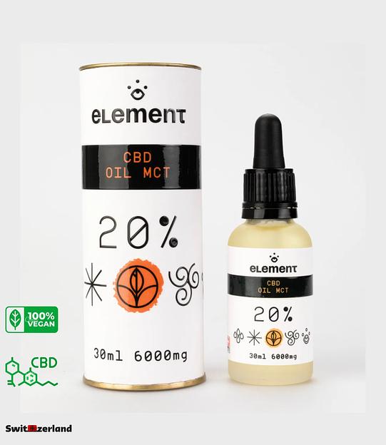 Масло CBD MCT Oil 20%, 6000 мг 30 мл ОПТ фото 1