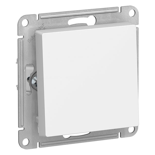 Systeme electric ATN000115 ATLASDESIGN ВЫКЛЮЧАТЕЛЬ с самовозвратом, сх.1, 10АХ, механизм, БЕЛЫЙ фото 1