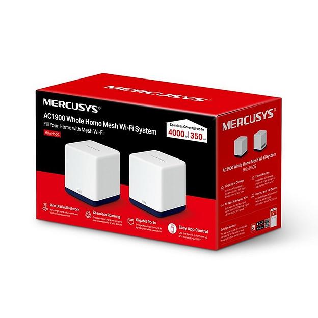 MESH система Mercusys Halo H50G(2-pack) фото 3