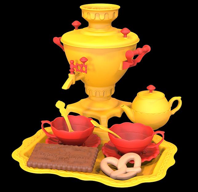 Национальная посуда «Самовар» ОПТ фото 2