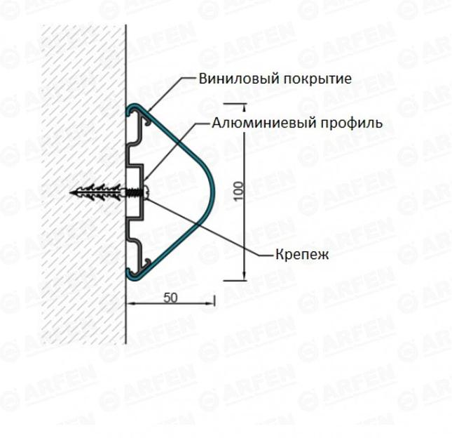 Отбойная доска Arfen «WG101» ОПТ фото 2
