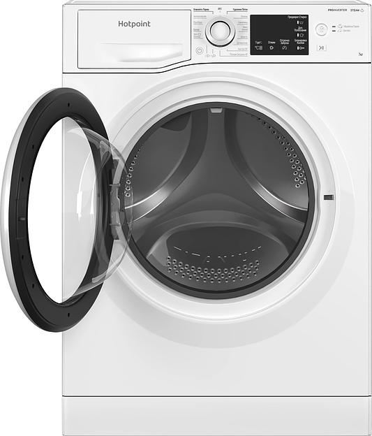 Стиральная машина Hotpoint NSB 7239 W VE RU класс: A загр.фронтальная макс.:7кг белый инвертер фото 5
