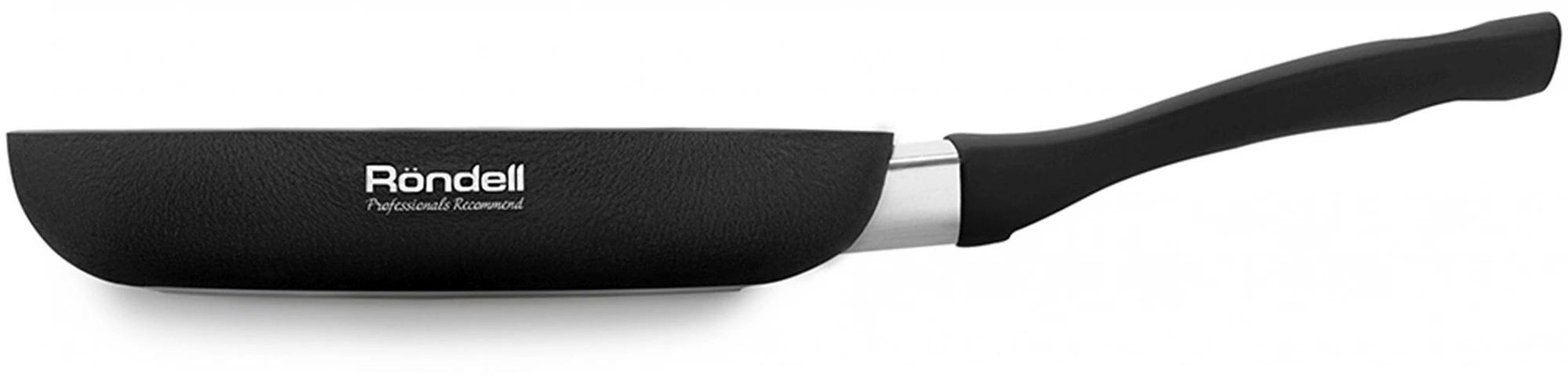 Сковорода Rondell Infinity 0571-RD-01 круглая 24см покрытие: Xylan Plus ручка несъемная (без крышки) черный (RDA-571) фото 2