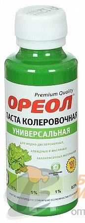 Колер паста салатный №12 Ореол универс. 100 мл /6 фото 1