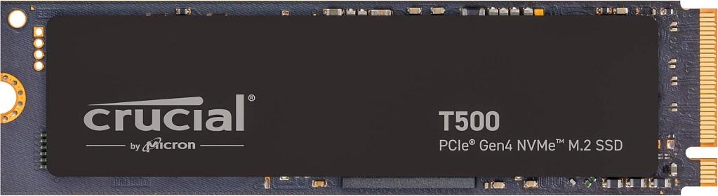 Твердотельный диск 1TB Crucial T500 CT1000T500SSD8 M.2, NVMe 3D TLC [R/W - 7400/7000 MB/s] фото 1
