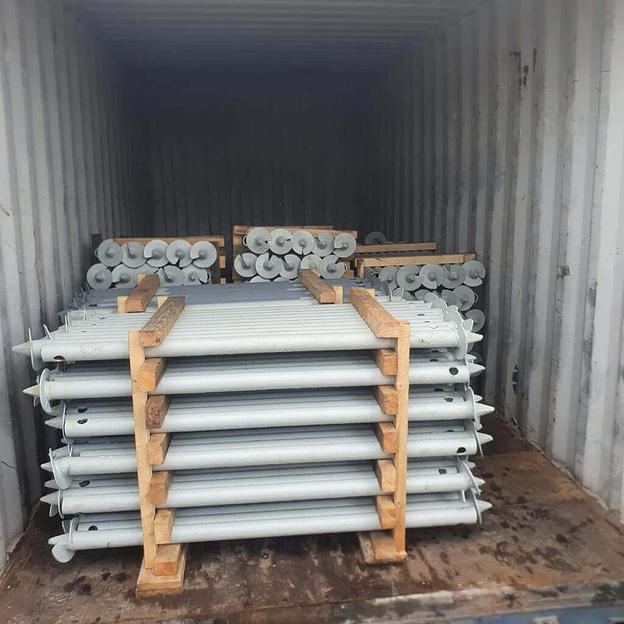 Винтовая свая СВС 89х6,5х4500мм фото 1