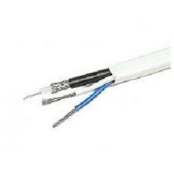 PROCONNECT (01-4108) Кабель KBK-B-2 + 2х0,75мм2 (CCA), (96), 200м., серый/белый (одножильный РК-75-2-12) фото 1