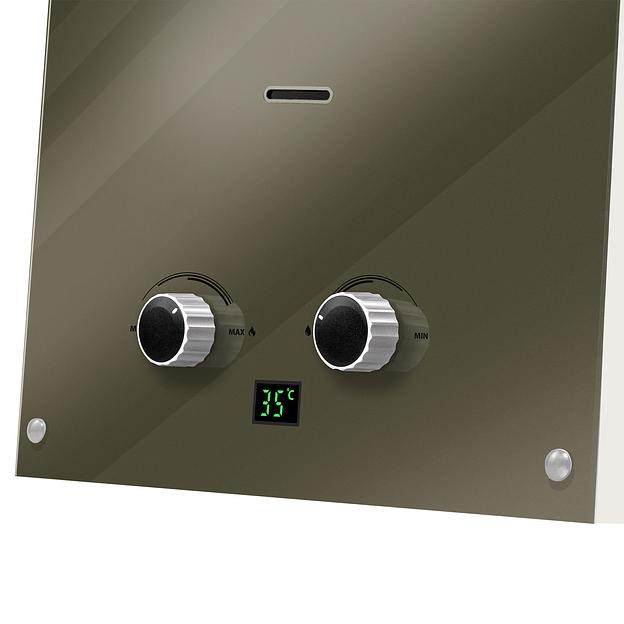 Колонка газовая Ballu GWH 10 Fiery Glass Mirror фото 6