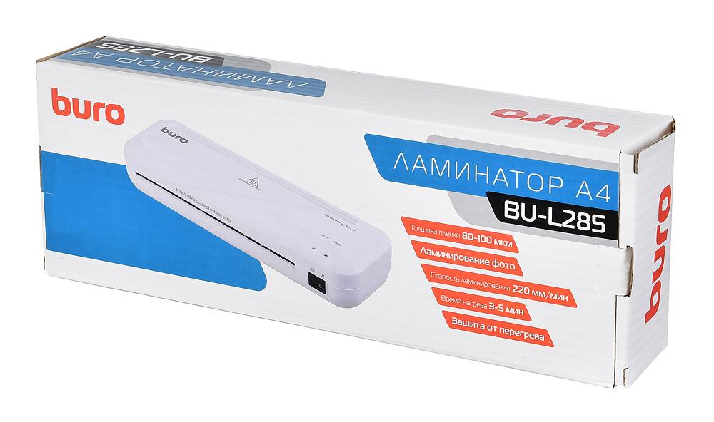 Ламинатор Buro BU-L285 белый (OL285) A4 (80-100мкм) 22см/мин (2вал.) лам.фото фото 9