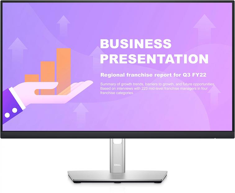 Монитор Dell 23.8" P2422HE черный IPS LED 8ms 16:9 HDMI матовая HAS Pivot 1000:1 250cd 178гр/178гр 1920x1080 DisplayPort FHD USB 6кг фото 1