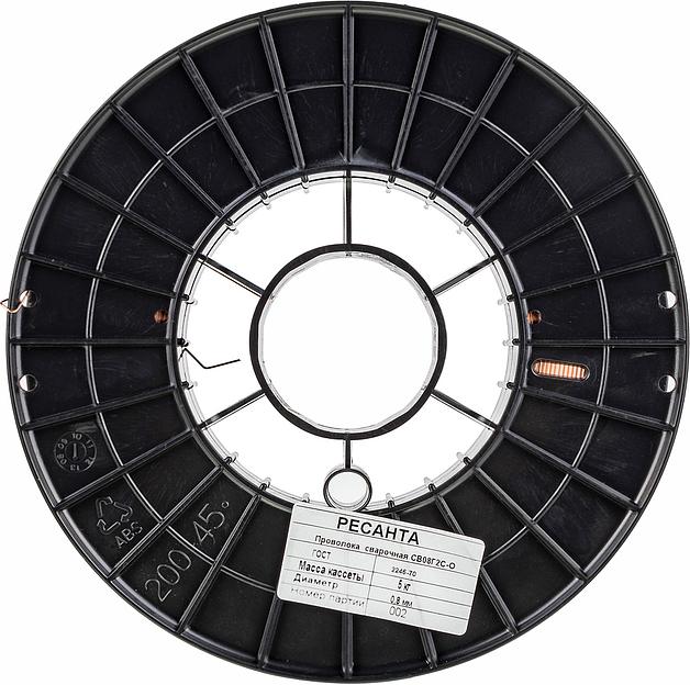 Проволока сварочная Ресанта 71/6/53 D0.8мм 5000гр фото 4