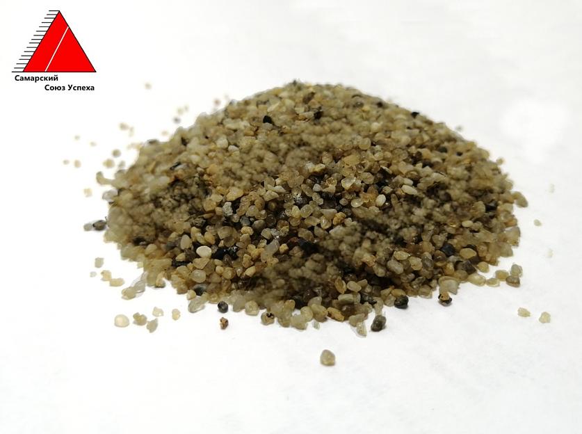 Кварцевый песок для пескоструйных работ, фракция 2,0-5,0 мм фото 1