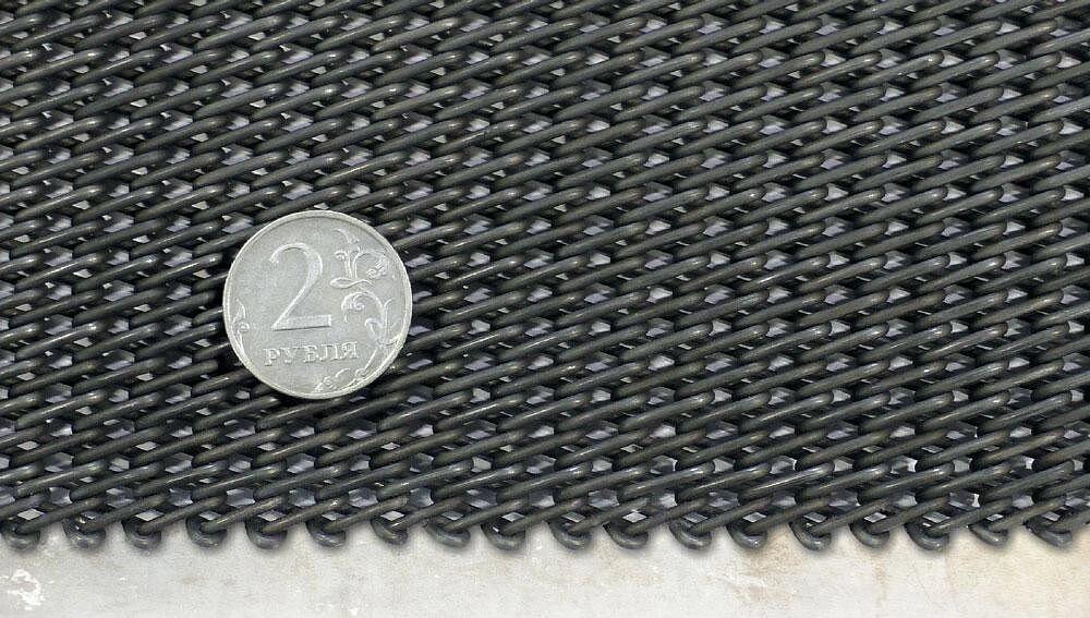 Сетка для туннельных печей плетеная двойная. Тип 2. фото 2