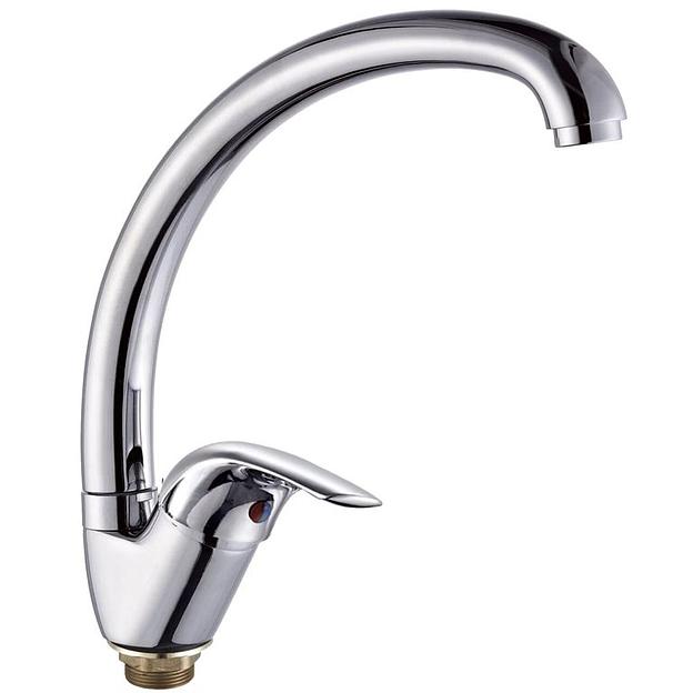 Смеситель для мойки одноручный "Juguni" с гибкой подводкой фото 1