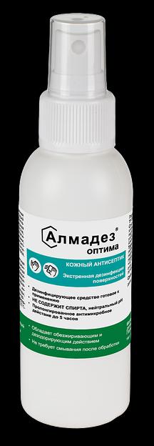 Антисептик «Алмадез-оптима» 100 мл спрей ОПТ фото 1