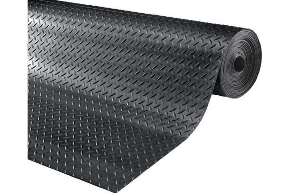 Напольное покрытие Sunstep «Ёлочное» резиновое рифленое цветное 1,5 м фото 2