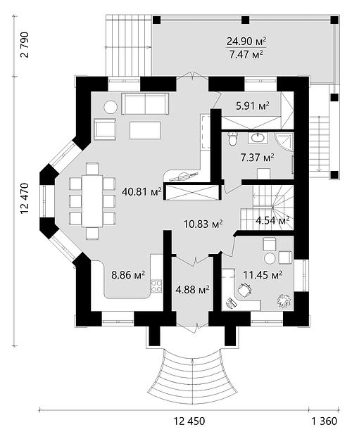 Проект дома KDR – 21 фото 4