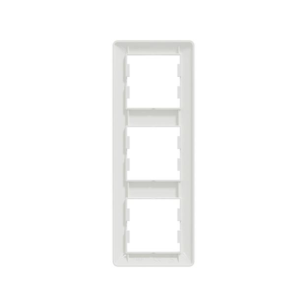 Рамка вертикальная SE EPH5815321 Asfora EM 3 постовая белый EPH5815321 фото 3