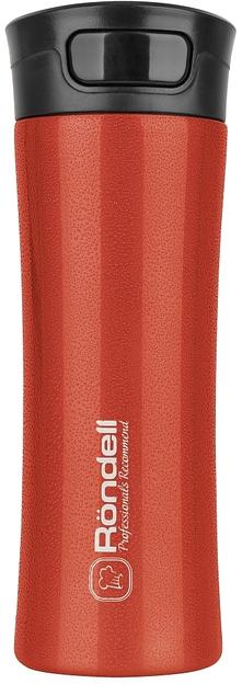 Термокружка для напитков Rondell Point Koralle RDS-1231 0.4л. красный картонная коробка фото 1