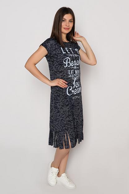 Платье «Ice Cream», серый, опт фото 2