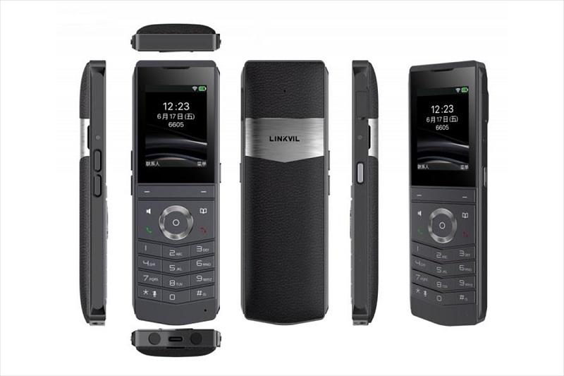 Wifi-телефон Linkvil by Fanvil W611W Wi-Fi SIP телефон, цветной дисплей 2,4", 4 SIP линии, Bluetooth 5.0 (W611W) фото 3