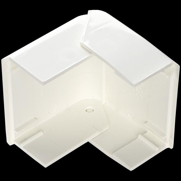 Угол внешний изменяемый для кабель-канала 40х20 фото 2