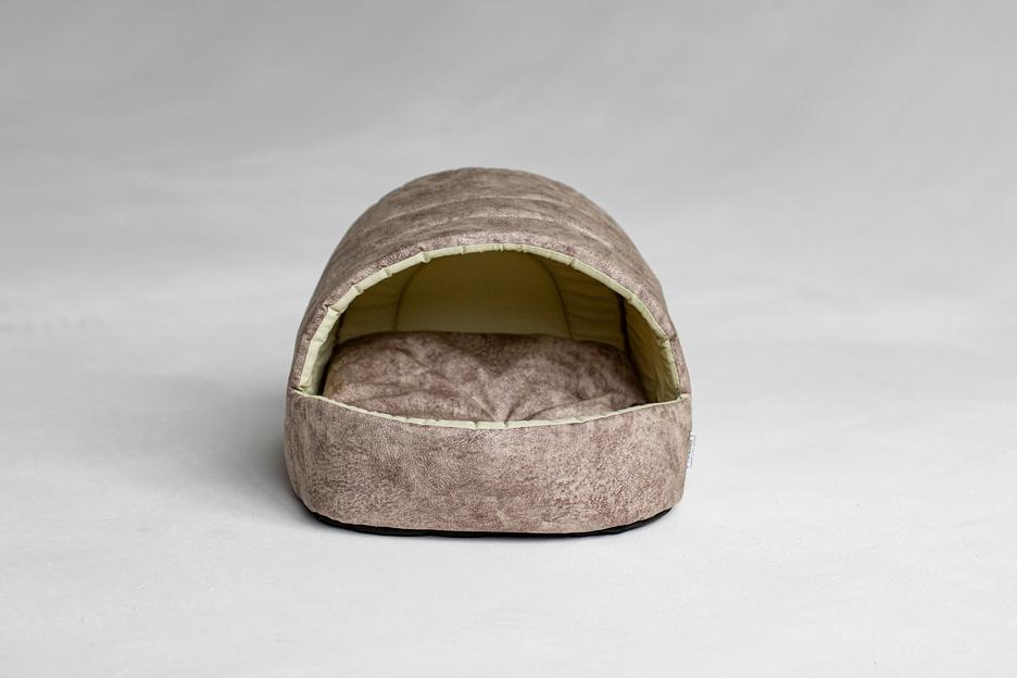 Домик Нельсон (велюр) №1 Camel для домашнего питомца ОПТ фото 7