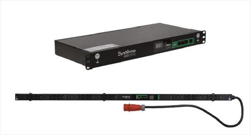 Стоечный блок распределения питания промышленного назначения, с мониторингом, серия Uniprom, 0U, 240В, 1Ф, 32A, 36xC13 12xC19, 3м кабель, IEC309 (UP8853) фото 1