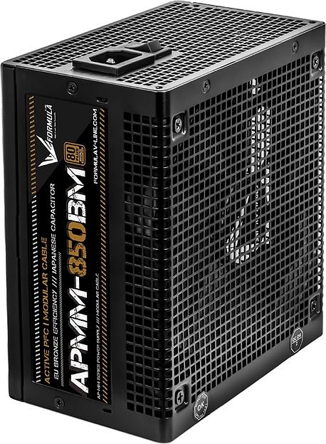 Блок питания Formula ATX 850W APMM-850BM 80+ bronze (20+4pin) APFC 140mm fan 6xSATA Cab Manag RTL фото 3