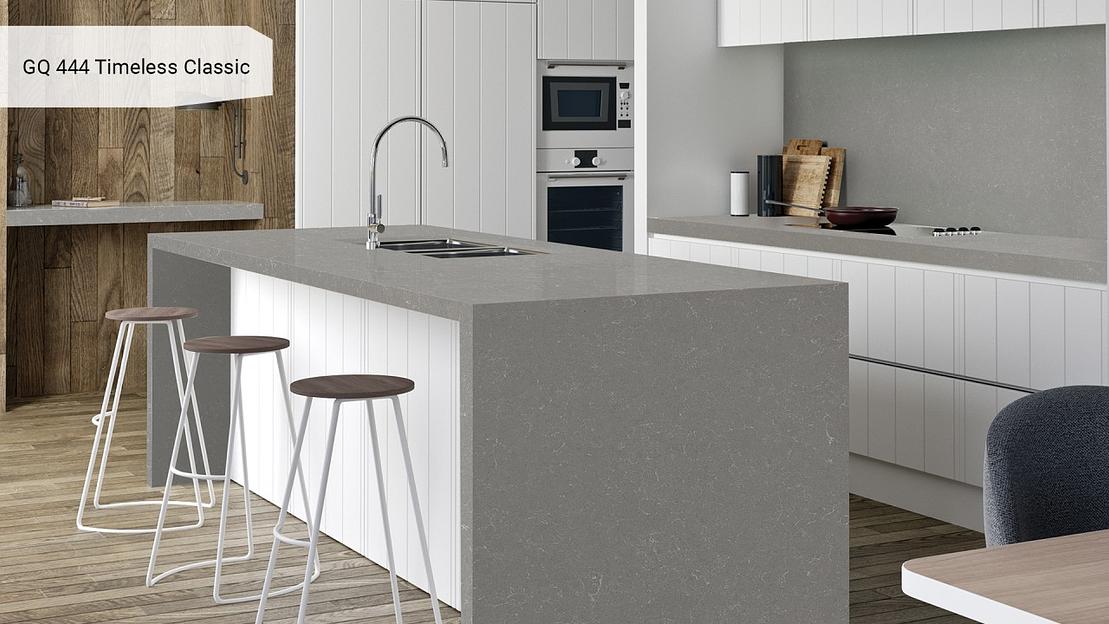 Кварцевый камень Grandex quartz «GQ 444 Timeless Сlassic» ОПТ фото 4