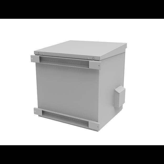 Скатная крыша для уличных всепогодных шкафов серии SNR-OWC (600x600 мм) фото 3