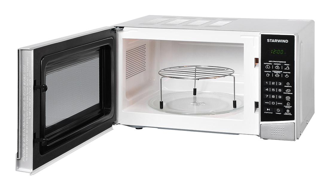 Микроволновая Печь Starwind SMW3120 20л. 700Вт серебристый/черный фото 6