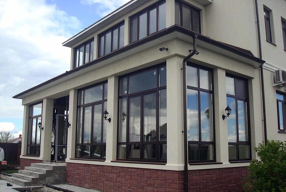 Услуга по фасадному остеклению фото 5