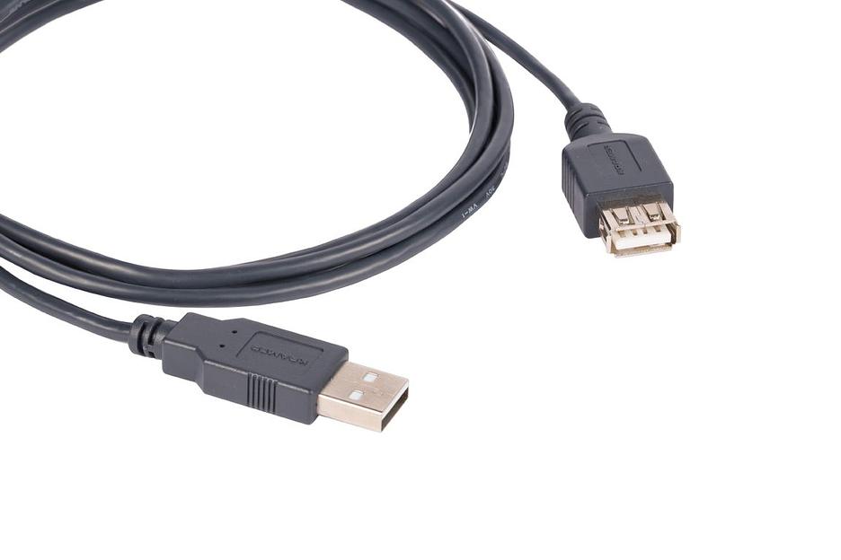 Kramer C-USB/AAE-6 Кабель USB-A 2.0 вилка-розетка, 1,8 м (96-02121006) фото 1