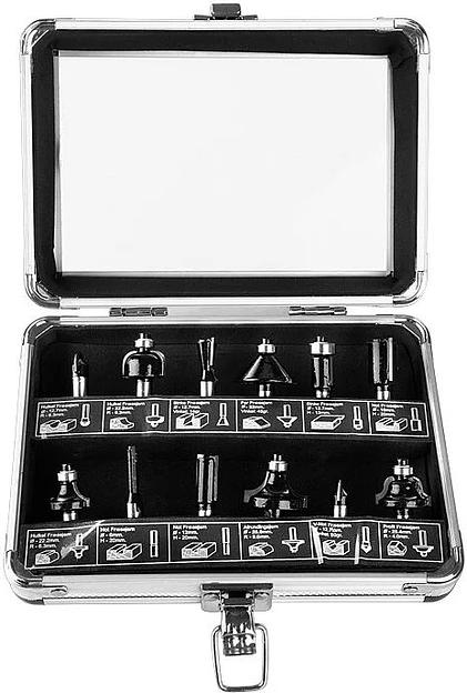 Набор фрез Sturm! 9016-RB-S8-12-3 d(посад.)=8мм (фрезеры) фото 1