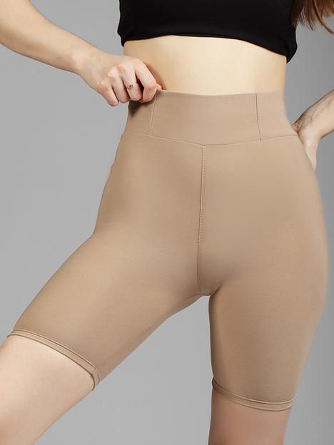 Велосипедки женские OKSMILE бежевые фото 5