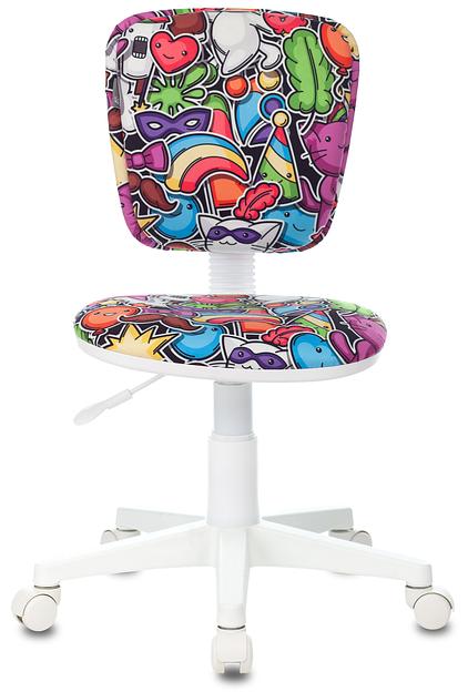 Кресло детское Бюрократ CH-W204NX мультиколор маскарад крестовина пластик пластик белый фото 2