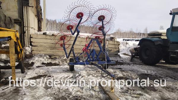 Грабли ворошилки ГВВ-6 м фото 4