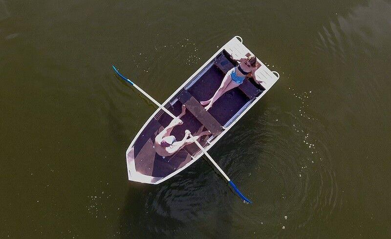 Алюминиевая лодка Тактика 370, 370*130*45 см фото 7