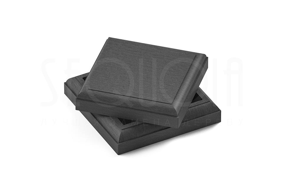 Комплект крышка\юбка для столба Sequoia® Gray, опт фото 1