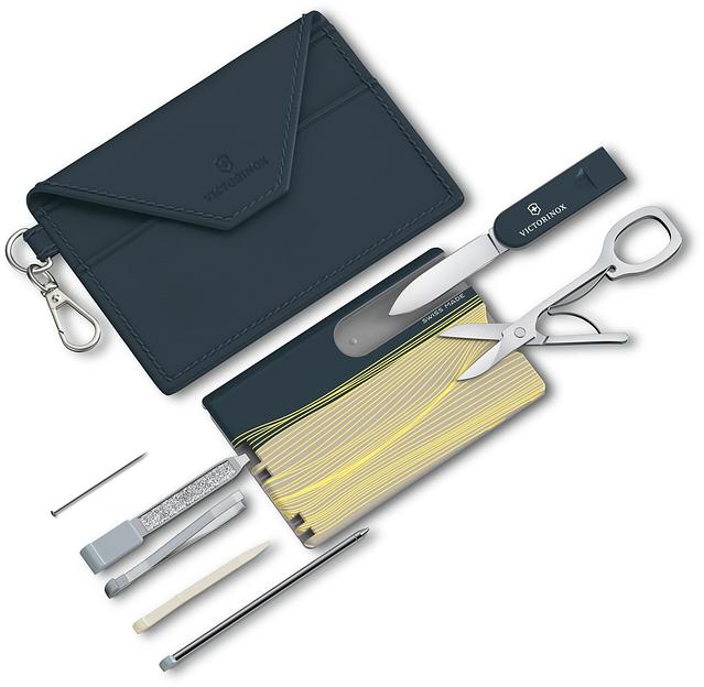 Швейцарская карта Victorinox Swiss Card Classic New York Style (0.7100.E223) коробка подарочная фото 1