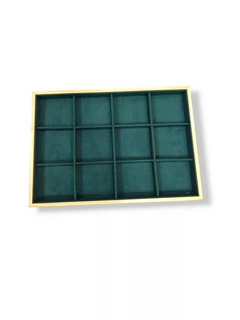 Планшет для демонстрации ювелирных изделий (зелёный) ОПТ фото 3