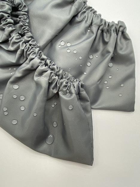 Бахилы многоразовые взрослые NESU «Макси» с сумкой, серый фото 3